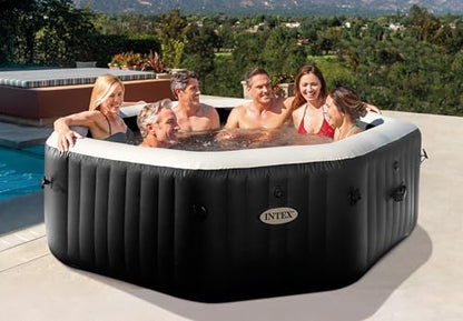 Intex 28462 Whirlpool, Schwarz, Ø 218 x 71 cm