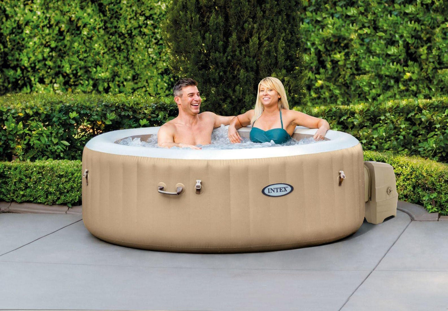 Intex Whirlpool, Beige, Ø 196 x 71 cm