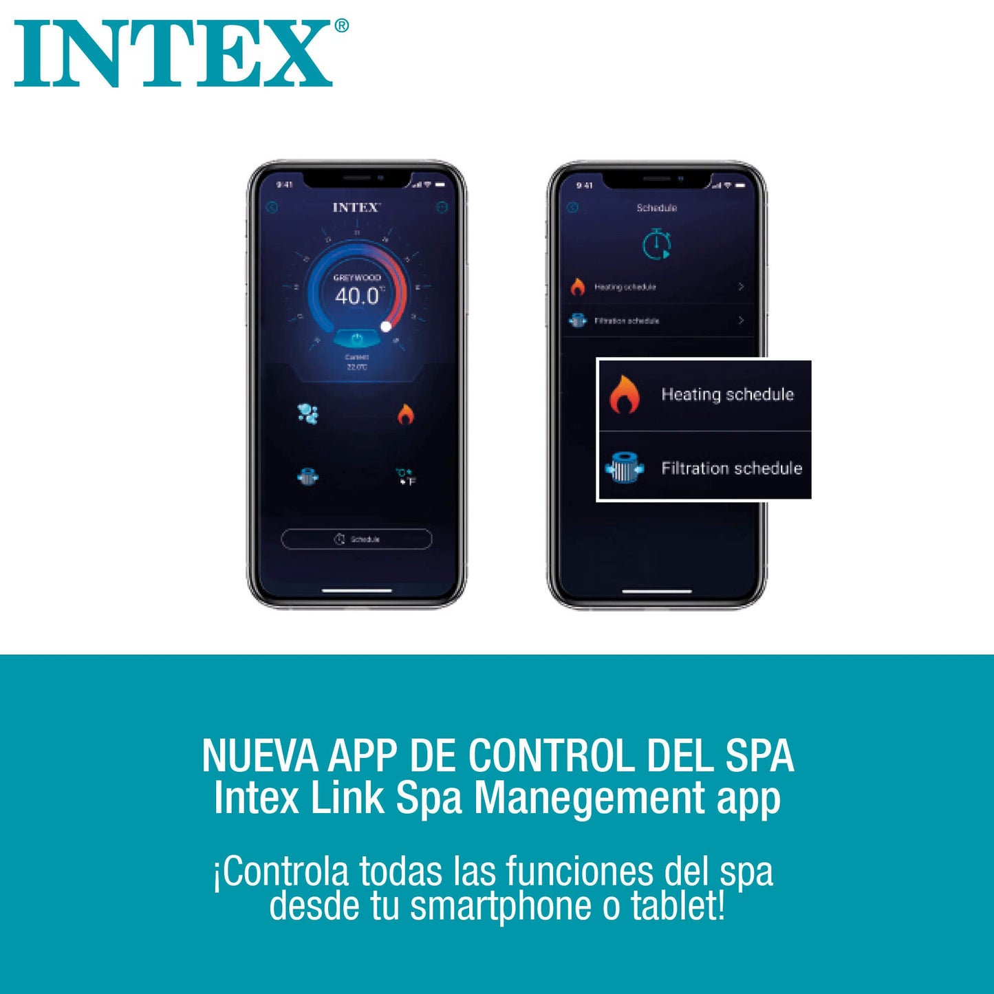 Intex 86IN X86IN X28IN PURESPA Jet and Bubble Deluxe Set