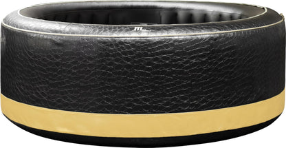 MSPA Whirlpool Exotic – Aufblasbarer Whirlpool für 6 Personen, 204x204x70cm, 138 Massagedüsen, Premium-PVC, PTC-Heizung bis 42 °C, Ozondesinfektion, digitales Bedienpanel